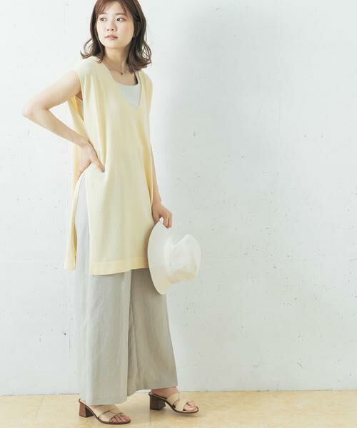 URBAN RESEARCH ROSSO / アーバンリサーチ ロッソ ニット・セーター | チュニックニットベスト | 詳細14