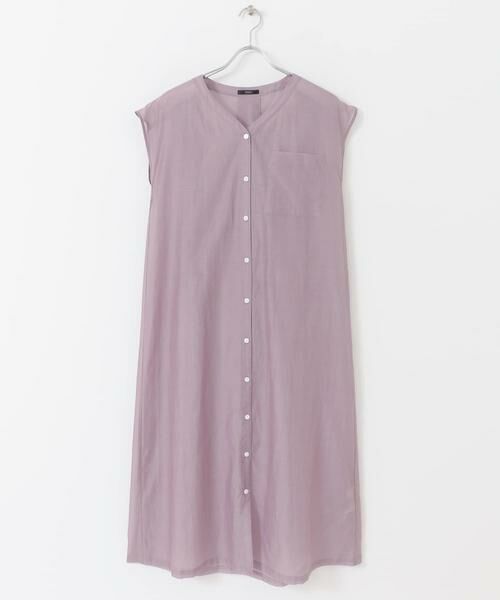 URBAN RESEARCH ROSSO / アーバンリサーチ ロッソ ワンピース | コットンシルクフレンチガウンワンピース | 詳細5