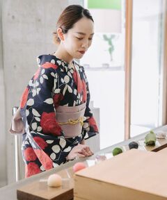 URBAN RESEARCH ROSSO / アーバンリサーチ ロッソ 着物・浴衣・小物類 | 綿麻ゆかた 薔薇