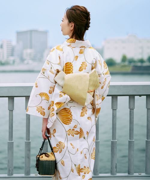 URBAN RESEARCH ROSSO / アーバンリサーチ ロッソ 着物・浴衣・小物類 | 綿絽ゆかた 唐草 | 詳細2