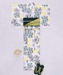 URBAN RESEARCH ROSSO / アーバンリサーチ ロッソ 着物・浴衣・小物類 | 注染ゆかた 花(くちなし)