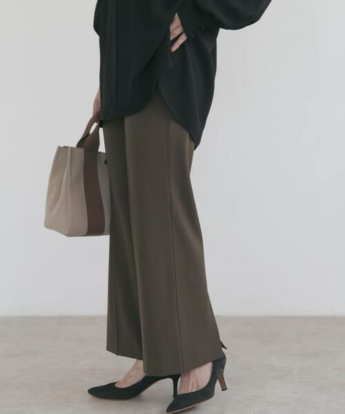 URBAN RESEARCH ROSSO / アーバンリサーチ ロッソ その他パンツ | ハイウエストセミフレアパンツ | 詳細21
