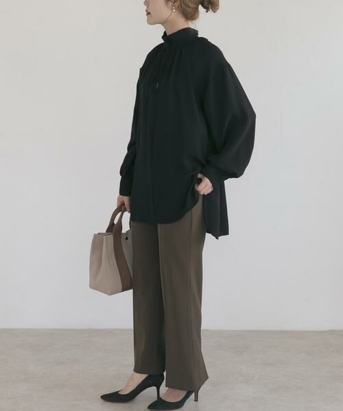 URBAN RESEARCH ROSSO / アーバンリサーチ ロッソ その他パンツ | ハイウエストセミフレアパンツ | 詳細24