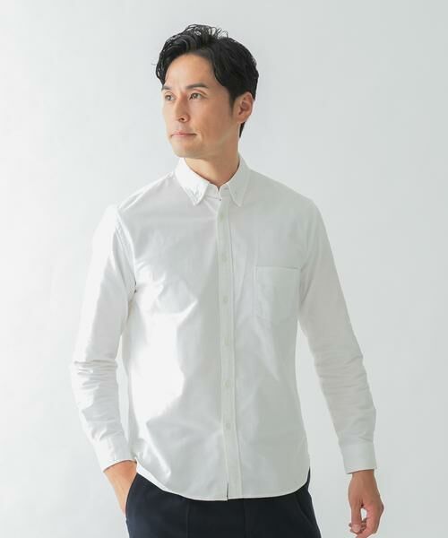 URBAN RESEARCH ROSSO/アーバンリサーチ ロッソ 『WEB限定』『XXLサイズあり』『抗菌/消臭』ハイパフォーマンスオックスボタンダウンSH ホワイト S URBAN RESEARCH ROSSO/アーバンリサーチ ロッソ 『WEB限定』『XXLサイズあり』『抗菌/消臭』ハイパフォーマンスオックスボタンダウンSH ホワイト S