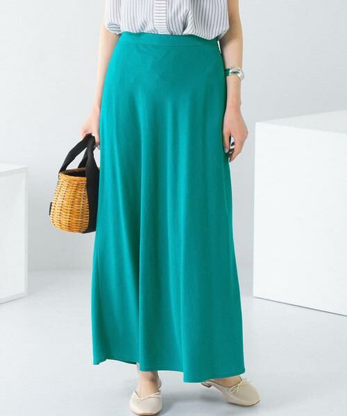 URBAN RESEARCH ROSSO / アーバンリサーチ ロッソ スカート | リネンフレアーナロースカート | 詳細9