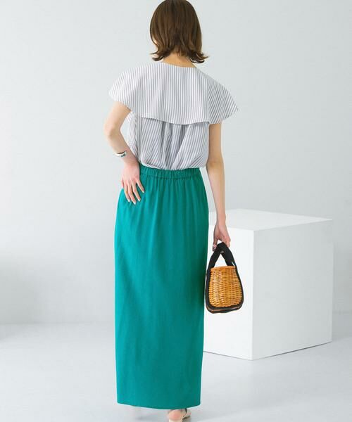 URBAN RESEARCH ROSSO / アーバンリサーチ ロッソ スカート | リネンフレアーナロースカート | 詳細14