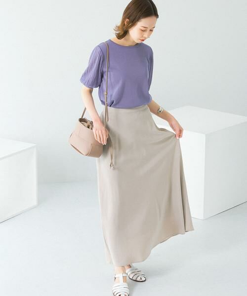 URBAN RESEARCH ROSSO / アーバンリサーチ ロッソ スカート | リネンフレアーナロースカート | 詳細29