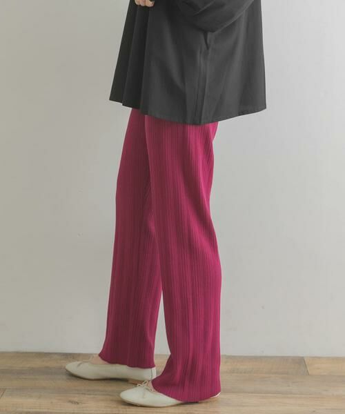 URBAN RESEARCH ROSSO / アーバンリサーチ ロッソ その他パンツ | F by ROSSO ウォッシャブルニットリブパンツ | 詳細3