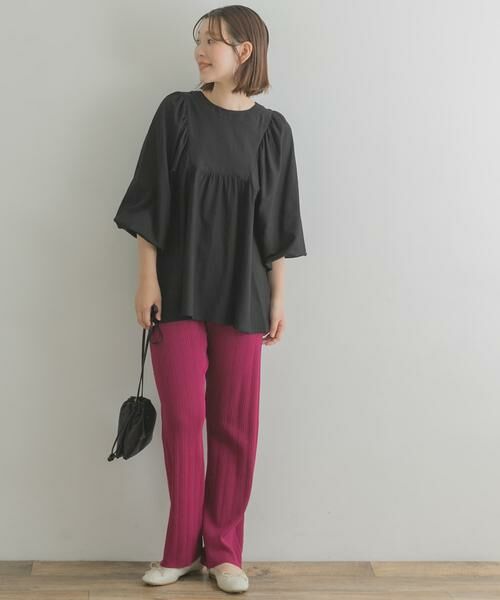 URBAN RESEARCH ROSSO / アーバンリサーチ ロッソ その他パンツ | F by ROSSO ウォッシャブルニットリブパンツ | 詳細6