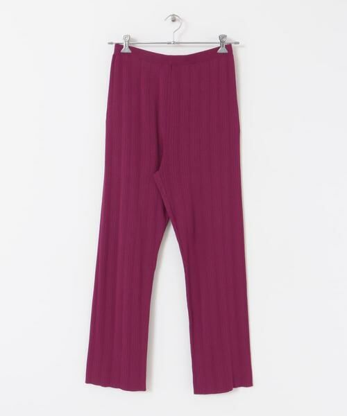 URBAN RESEARCH ROSSO / アーバンリサーチ ロッソ その他パンツ | F by ROSSO ウォッシャブルニットリブパンツ | 詳細7