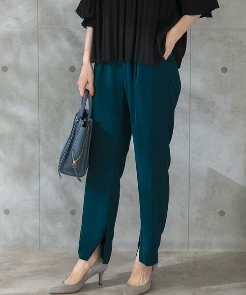 URBAN RESEARCH ROSSO / アーバンリサーチ ロッソ その他パンツ | ウォッシャブルインサイドスリットイージーパンツ | 詳細3