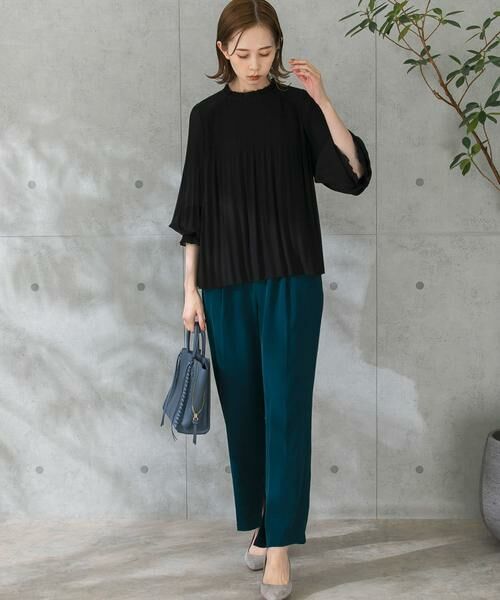 URBAN RESEARCH ROSSO / アーバンリサーチ ロッソ その他パンツ | ウォッシャブルインサイドスリットイージーパンツ | 詳細5