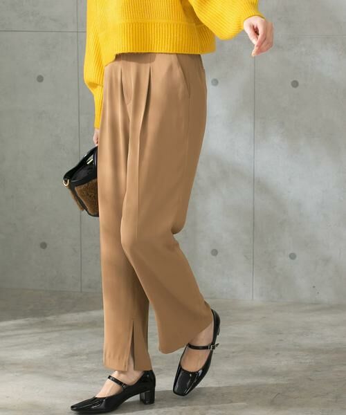 URBAN RESEARCH ROSSO / アーバンリサーチ ロッソ その他パンツ | ウォッシャブルインサイドスリットイージーパンツ | 詳細15