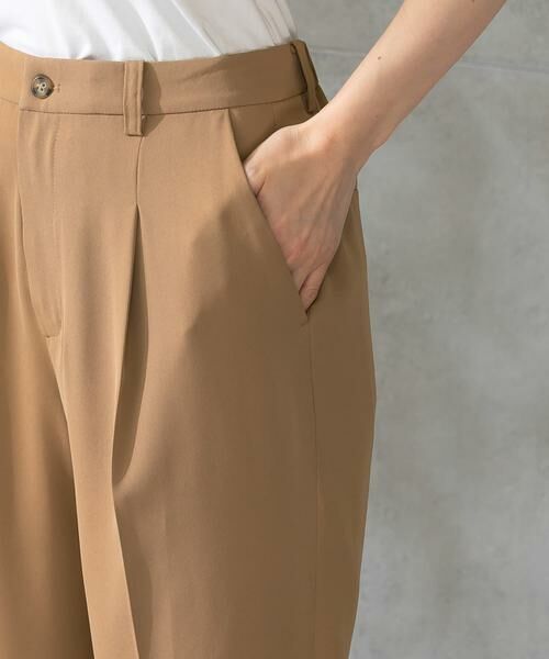 URBAN RESEARCH ROSSO / アーバンリサーチ ロッソ その他パンツ | ウォッシャブルインサイドスリットイージーパンツ | 詳細24