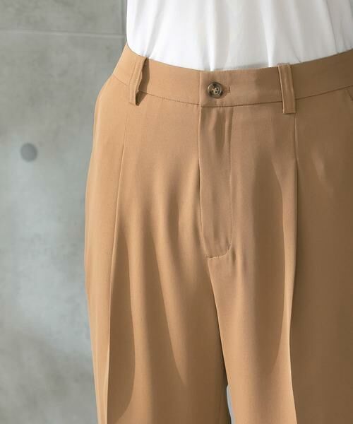 URBAN RESEARCH ROSSO / アーバンリサーチ ロッソ その他パンツ | ウォッシャブルインサイドスリットイージーパンツ | 詳細23