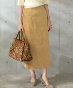 URBAN RESEARCH ROSSO / アーバンリサーチ ロッソ スカート | シャンブレー別珍タイトスリットスカート