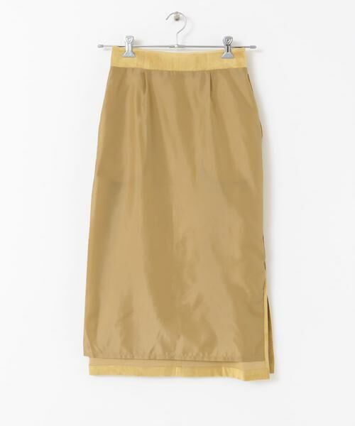 URBAN RESEARCH ROSSO / アーバンリサーチ ロッソ スカート | シャンブレー別珍タイトスリットスカート | 詳細10