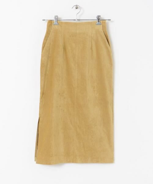 URBAN RESEARCH ROSSO / アーバンリサーチ ロッソ スカート | シャンブレー別珍タイトスリットスカート | 詳細8
