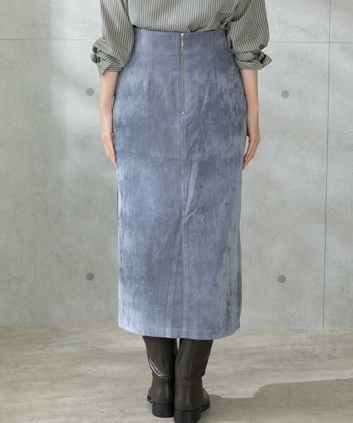 URBAN RESEARCH ROSSO / アーバンリサーチ ロッソ スカート | シャンブレー別珍タイトスリットスカート | 詳細21