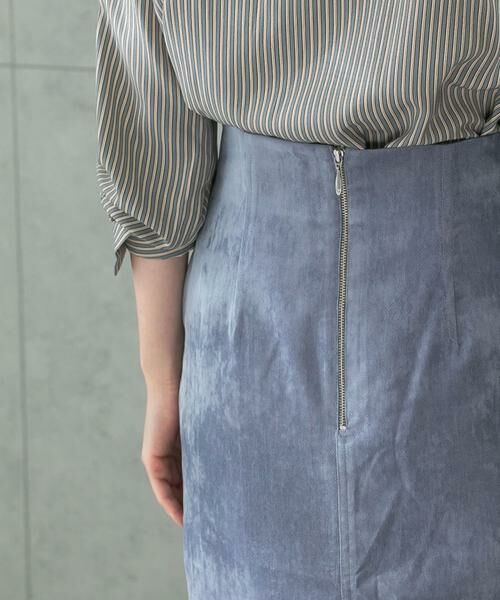 URBAN RESEARCH ROSSO / アーバンリサーチ ロッソ スカート | シャンブレー別珍タイトスリットスカート | 詳細28