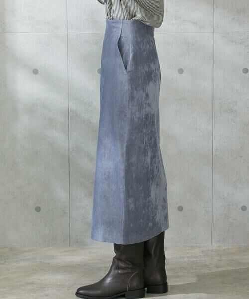 URBAN RESEARCH ROSSO / アーバンリサーチ ロッソ スカート | シャンブレー別珍タイトスリットスカート | 詳細20