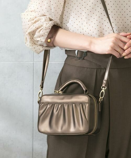 URBAN RESEARCH ROSSO / アーバンリサーチ ロッソ ハンドバッグ | ギャザーハンドバッグ | 詳細3