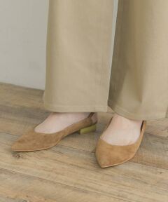 URBAN RESEARCH ROSSO / アーバンリサーチ ロッソ パンプス | 『MADE IN JAPAN』F by ROSSO　バックストラップスウェードパンプス