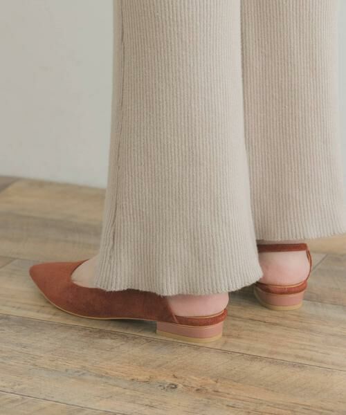 URBAN RESEARCH ROSSO / アーバンリサーチ ロッソ パンプス | 『MADE IN JAPAN』F by ROSSO　バックストラップスウェードパンプス | 詳細2