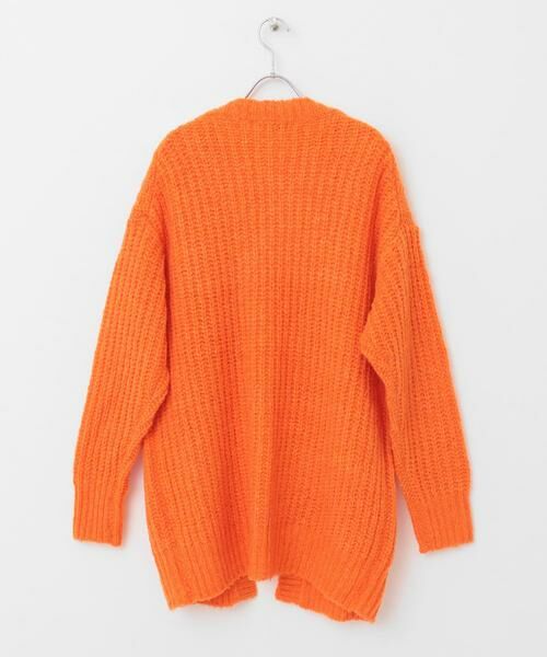 URBAN RESEARCH ROSSO / アーバンリサーチ ロッソ カーディガン・ボレロ | ローゲージ畦編みカーディガン | 詳細9