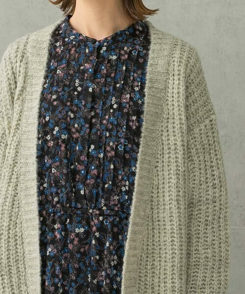 URBAN RESEARCH ROSSO / アーバンリサーチ ロッソ カーディガン・ボレロ | ローゲージ畦編みカーディガン | 詳細20