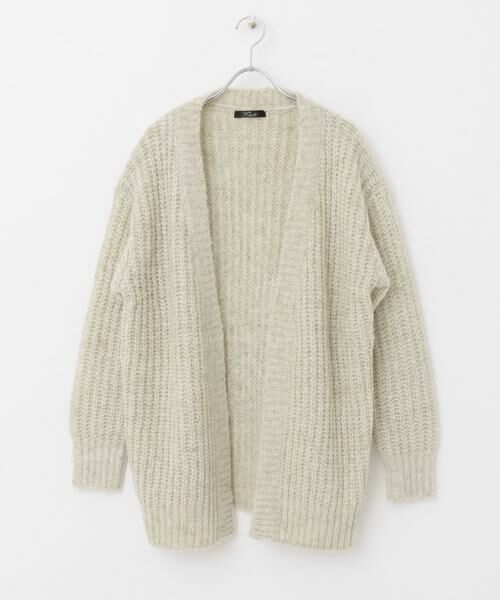 URBAN RESEARCH ROSSO / アーバンリサーチ ロッソ カーディガン・ボレロ | ローゲージ畦編みカーディガン | 詳細24