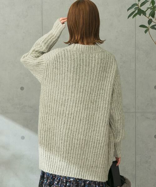 URBAN RESEARCH ROSSO / アーバンリサーチ ロッソ カーディガン・ボレロ | ローゲージ畦編みカーディガン | 詳細13