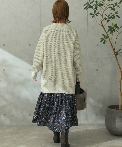 URBAN RESEARCH ROSSO / アーバンリサーチ ロッソ カーディガン・ボレロ | ローゲージ畦編みカーディガン | 詳細16