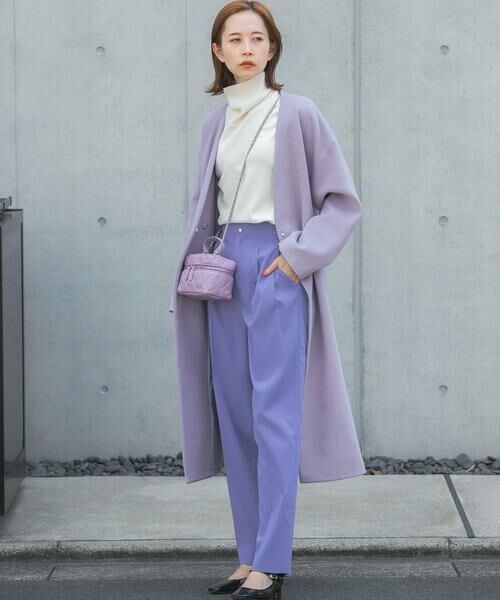 URBAN RESEARCH ROSSO / アーバンリサーチ ロッソ その他パンツ | カーブフォルムハイウエストパンツ | 詳細3