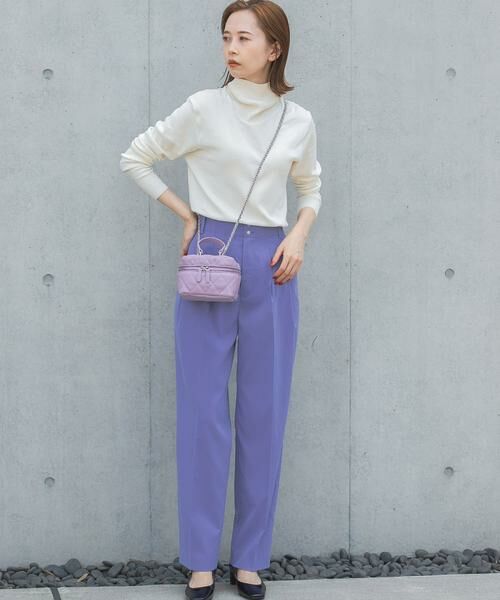 URBAN RESEARCH ROSSO / アーバンリサーチ ロッソ その他パンツ | カーブフォルムハイウエストパンツ | 詳細8