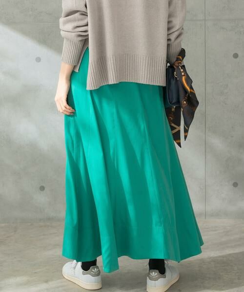 URBAN RESEARCH ROSSO / アーバンリサーチ ロッソ スカート | パネルラインサテンフレアスカート | 詳細2