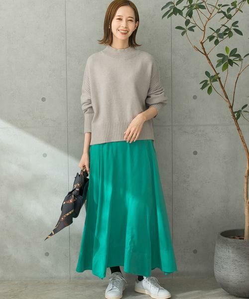 URBAN RESEARCH ROSSO / アーバンリサーチ ロッソ スカート | パネルラインサテンフレアスカート | 詳細3