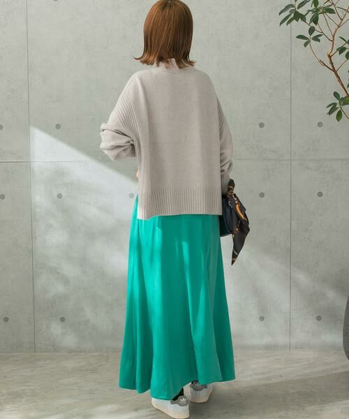 URBAN RESEARCH ROSSO / アーバンリサーチ ロッソ スカート | パネルラインサテンフレアスカート | 詳細5