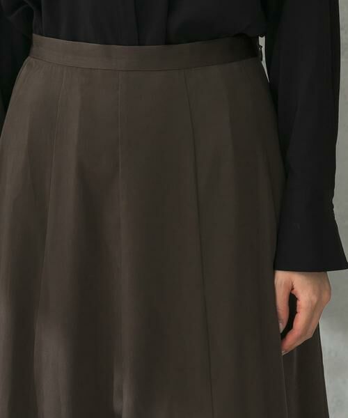 URBAN RESEARCH ROSSO / アーバンリサーチ ロッソ スカート | パネルラインサテンフレアスカート | 詳細20