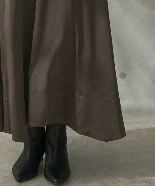 URBAN RESEARCH ROSSO / アーバンリサーチ ロッソ スカート | パネルラインサテンフレアスカート | 詳細21