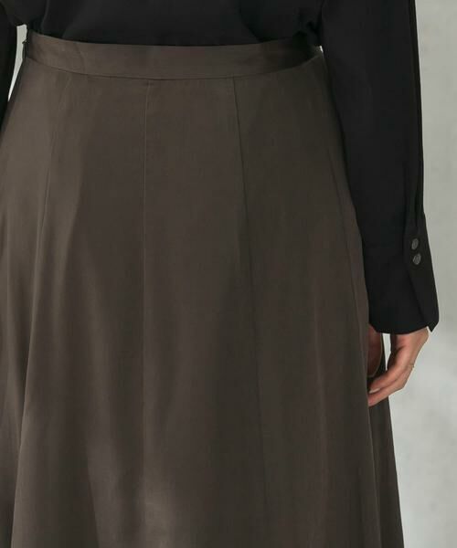 URBAN RESEARCH ROSSO / アーバンリサーチ ロッソ スカート | パネルラインサテンフレアスカート | 詳細23
