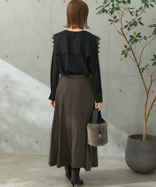 URBAN RESEARCH ROSSO / アーバンリサーチ ロッソ スカート | パネルラインサテンフレアスカート | 詳細16