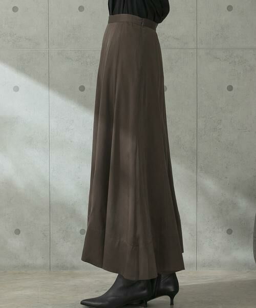 URBAN RESEARCH ROSSO / アーバンリサーチ ロッソ スカート | パネルラインサテンフレアスカート | 詳細18