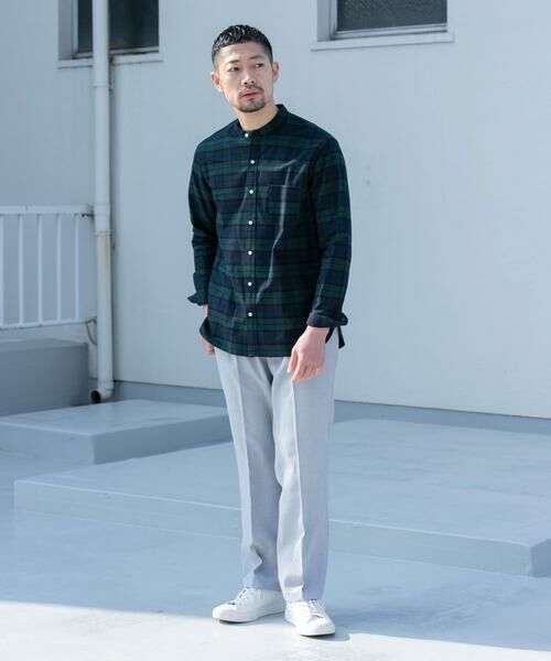 URBAN RESEARCH ROSSO / アーバンリサーチ ロッソ シャツ・ブラウス | 『WEB限定』『XXLサイズあり』『抗菌/消臭』ハイパフォーマンスオックスバンドカラーシャツ | 詳細3