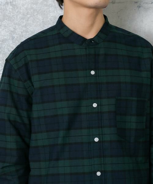 URBAN RESEARCH ROSSO / アーバンリサーチ ロッソ シャツ・ブラウス | 『WEB限定』『XXLサイズあり』『抗菌/消臭』ハイパフォーマンスオックスバンドカラーシャツ | 詳細4