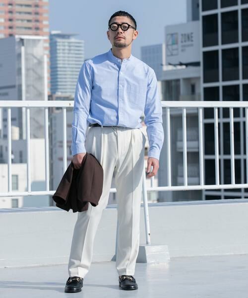 URBAN RESEARCH ROSSO / アーバンリサーチ ロッソ シャツ・ブラウス | 『WEB限定』『XXLサイズあり』『抗菌/消臭』ハイパフォーマンスオックスバンドカラーシャツ | 詳細20