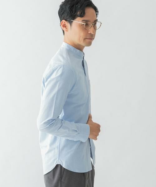 URBAN RESEARCH ROSSO / アーバンリサーチ ロッソ シャツ・ブラウス | 『WEB限定』『XXLサイズあり』『抗菌/消臭』ハイパフォーマンスオックスバンドカラーシャツ | 詳細13