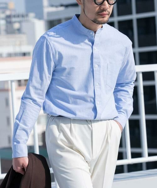 URBAN RESEARCH ROSSO / アーバンリサーチ ロッソ シャツ・ブラウス | 『WEB限定』『XXLサイズあり』『抗菌/消臭』ハイパフォーマンスオックスバンドカラーシャツ | 詳細16