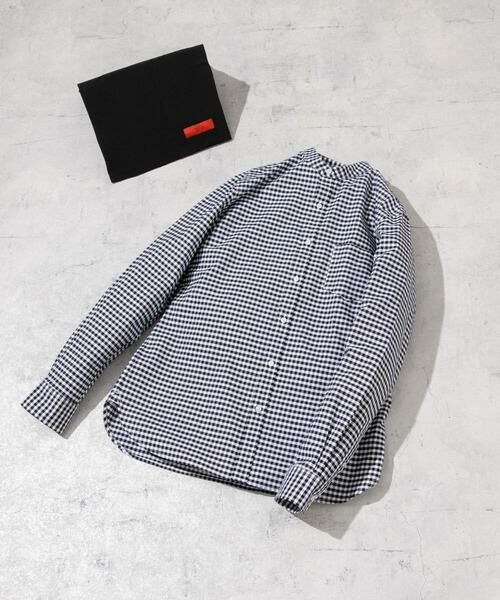 URBAN RESEARCH ROSSO/アーバンリサーチ ロッソ 『WEB限定』『XXLサイズあり』『抗菌/消臭』ハイパフォーマンスオックスバンドカラーシャツ ネイビー XL URBAN RESEARCH ROSSO/アーバンリサーチ ロッソ 『WEB限定』『XXLサイズあり』『抗菌/消臭』ハイパフォーマンスオックスバンドカラーシャツ ネイビー XL