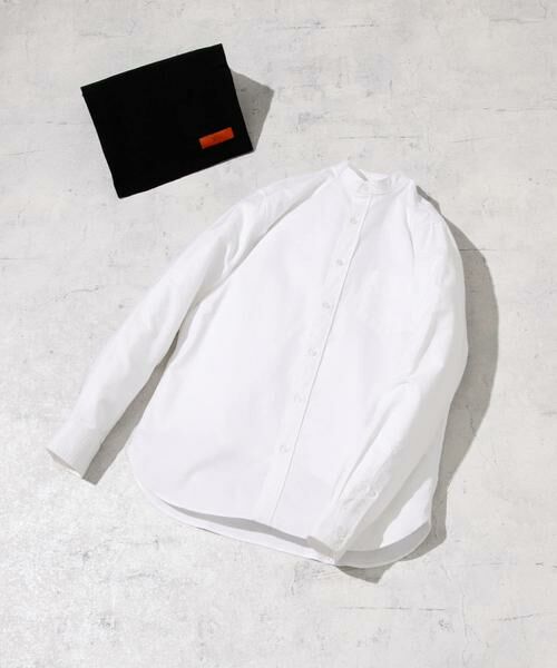 URBAN RESEARCH ROSSO/アーバンリサーチ ロッソ 『WEB限定』『XXLサイズあり』『抗菌/消臭』ハイパフォーマンスオックスバンドカラーシャツ ホワイト M URBAN RESEARCH ROSSO/アーバンリサーチ ロッソ 『WEB限定』『XXLサイズあり』『抗菌/消臭』ハイパフォーマンスオックスバンドカラーシャツ ホワイト M